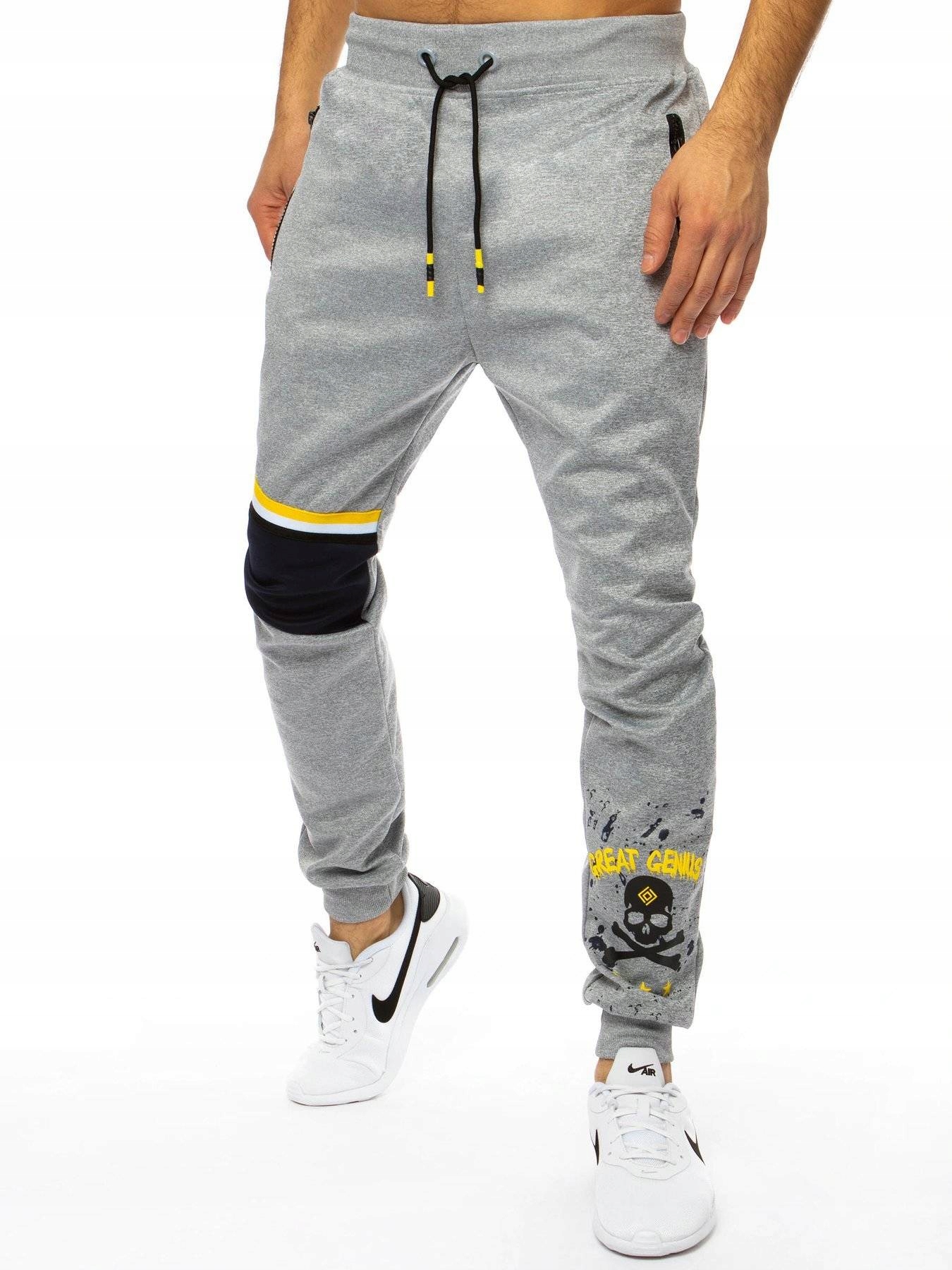 

Męskie Spodnie Dresowe Joggery ux3113 - XXL