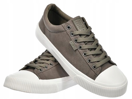 Trampki męskie sportowe buty Big Star TT174113 sznurowane szare 42