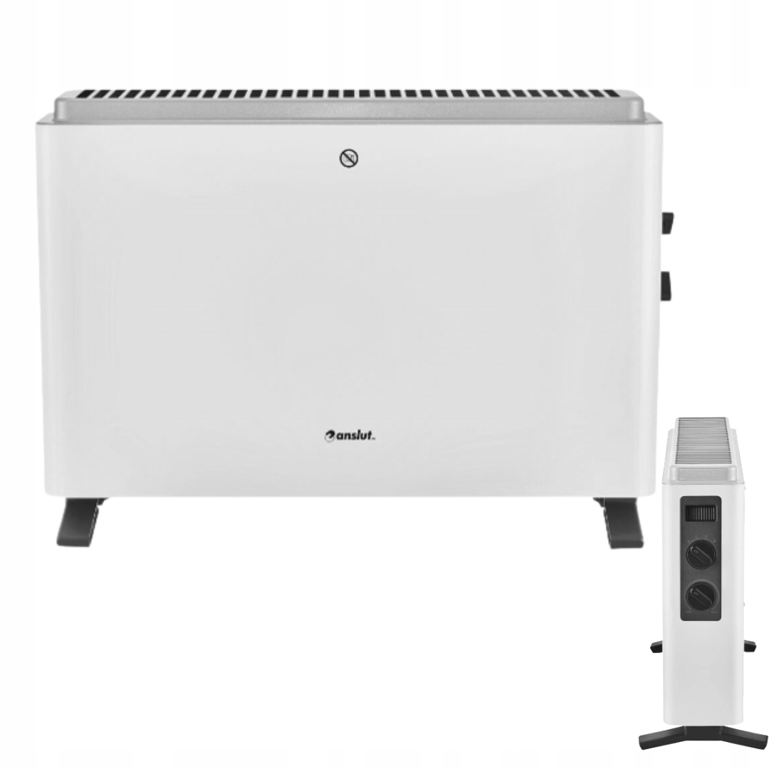 Konvektorový ohřívač Anslut 2000 W bílý, černý