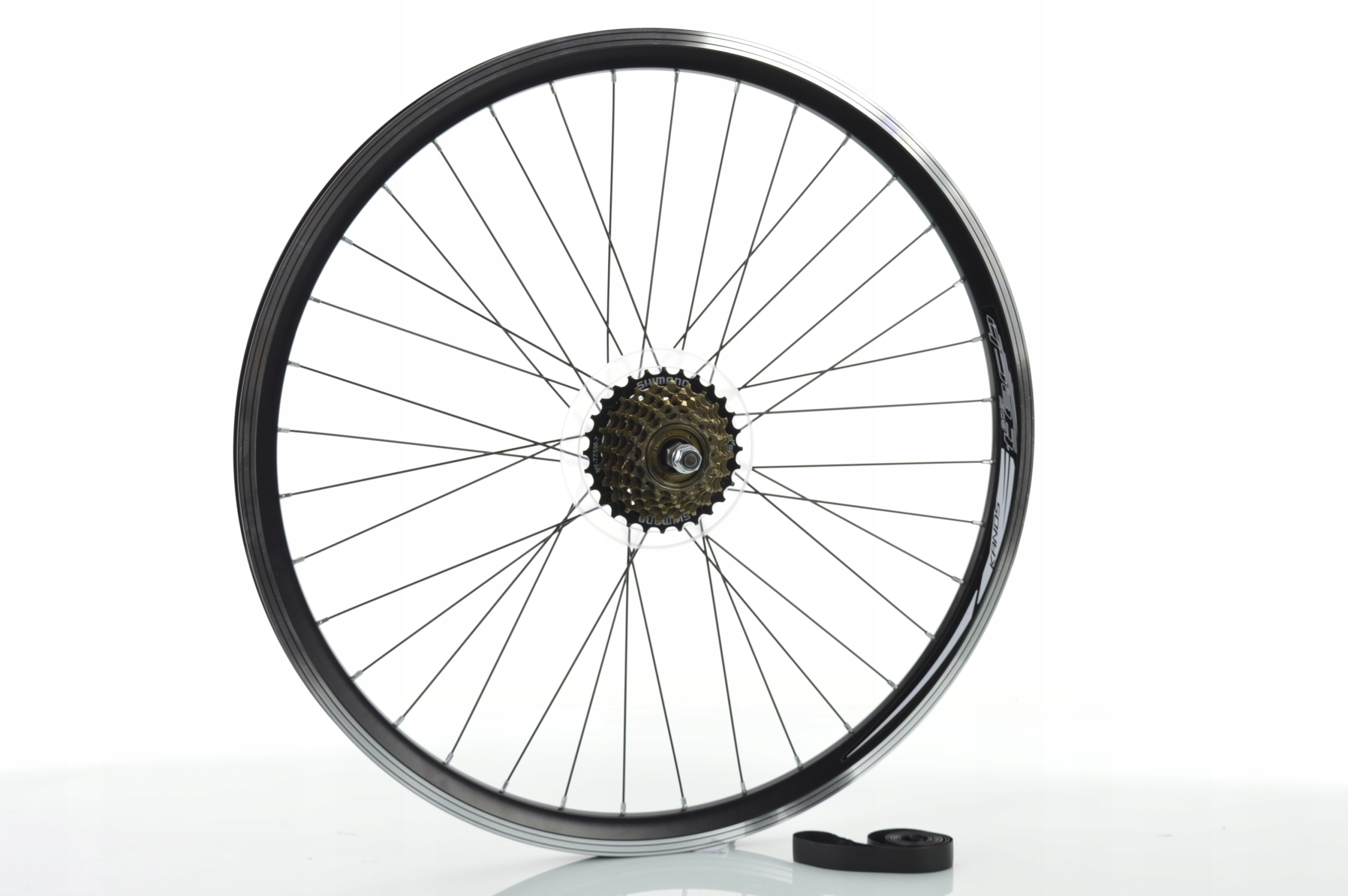Koło Rowerowe 26 Tył Kands+wolnobieg Shimano 7 Rzędowy Piasta Alu
