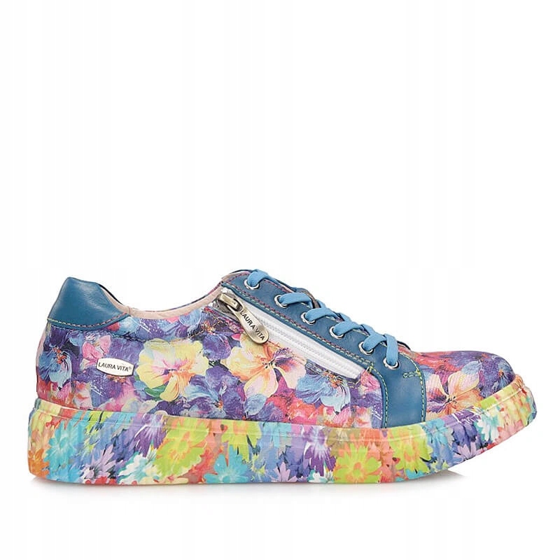 Dámské tenisky Laura Vita 0007752 Soleno 02- Jeans Fc modré