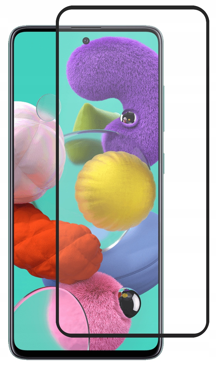 

Szkło Hartowane Czarne do Samsung Galaxy A71