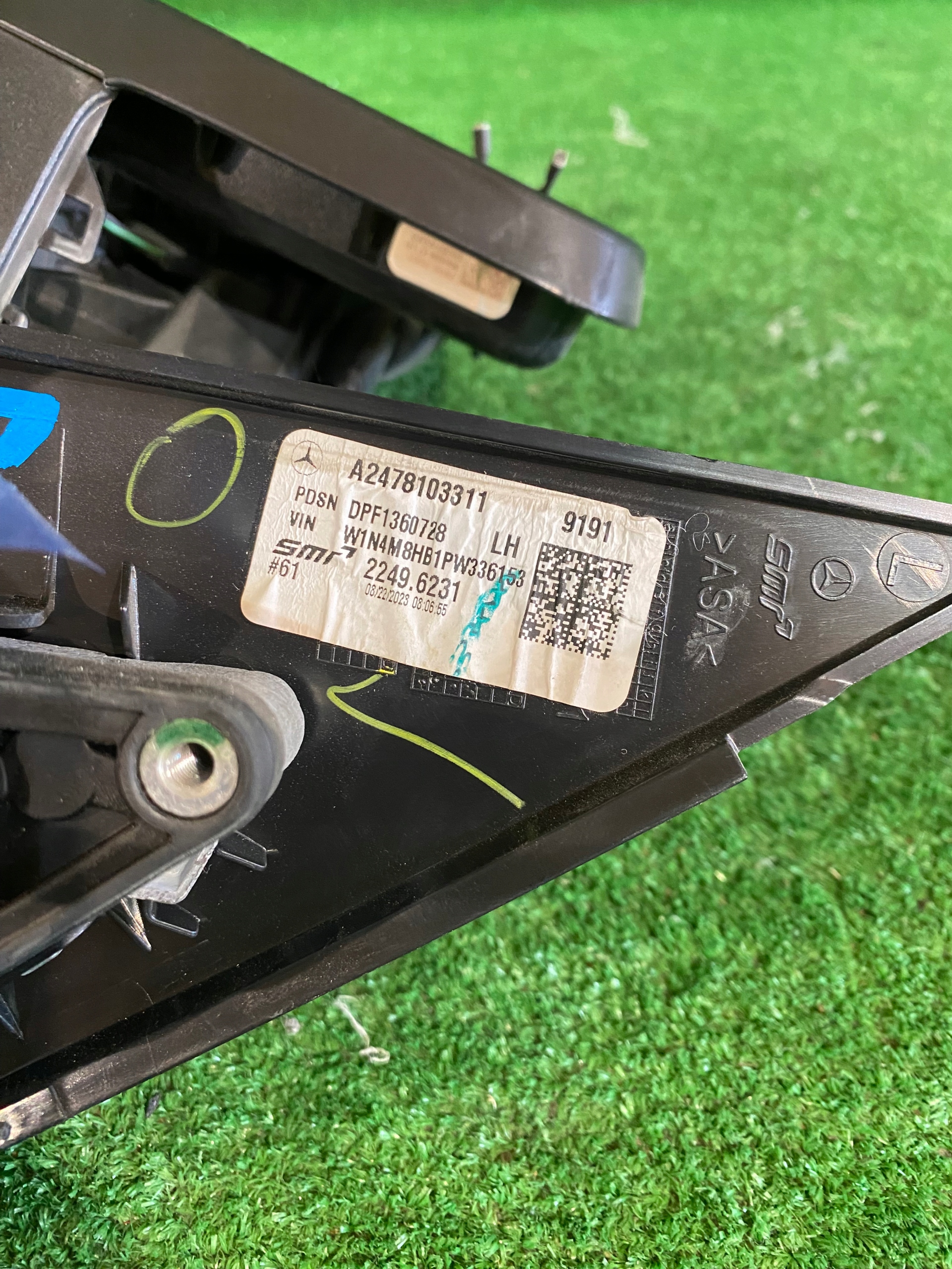 Spiegel links MERCEDES W247 18- 7 + 2 PIN