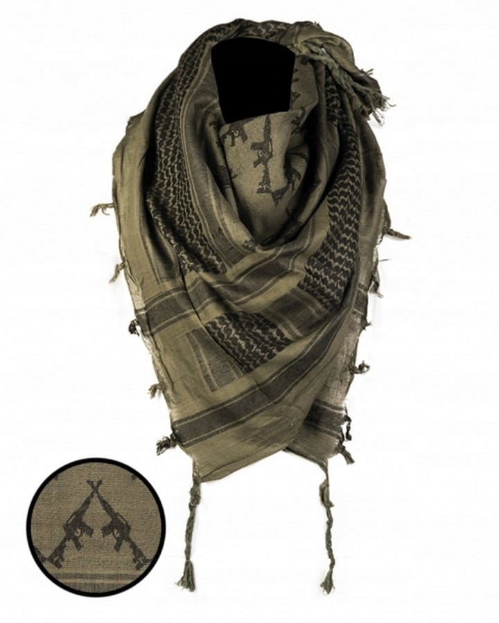 

Chusta Arafatka Shemagh Mil-Tec Riffle Oliv/Czarna