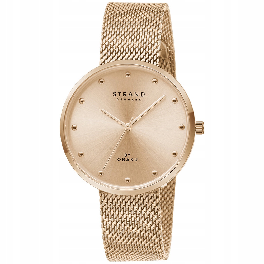 Dámské hodinky Strand S700LXVVMV-DC růžové zlato