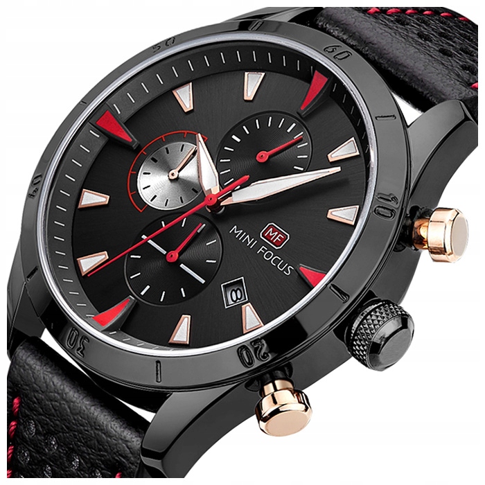 Pánské hodinky Mini Focus analog data chronograf