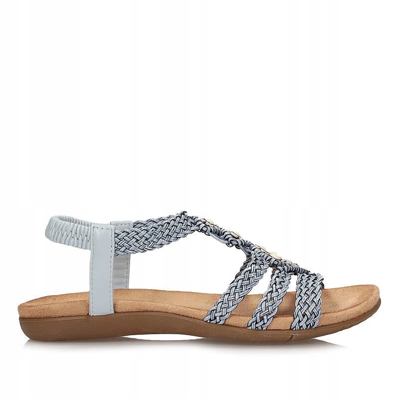 Pohodlné ploché dámské sandály Artiker 56C1325 Blue