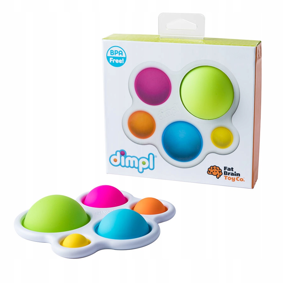 

Sensoryczne Bąbelki Chmurka Dimpl Fat Brain Toys
