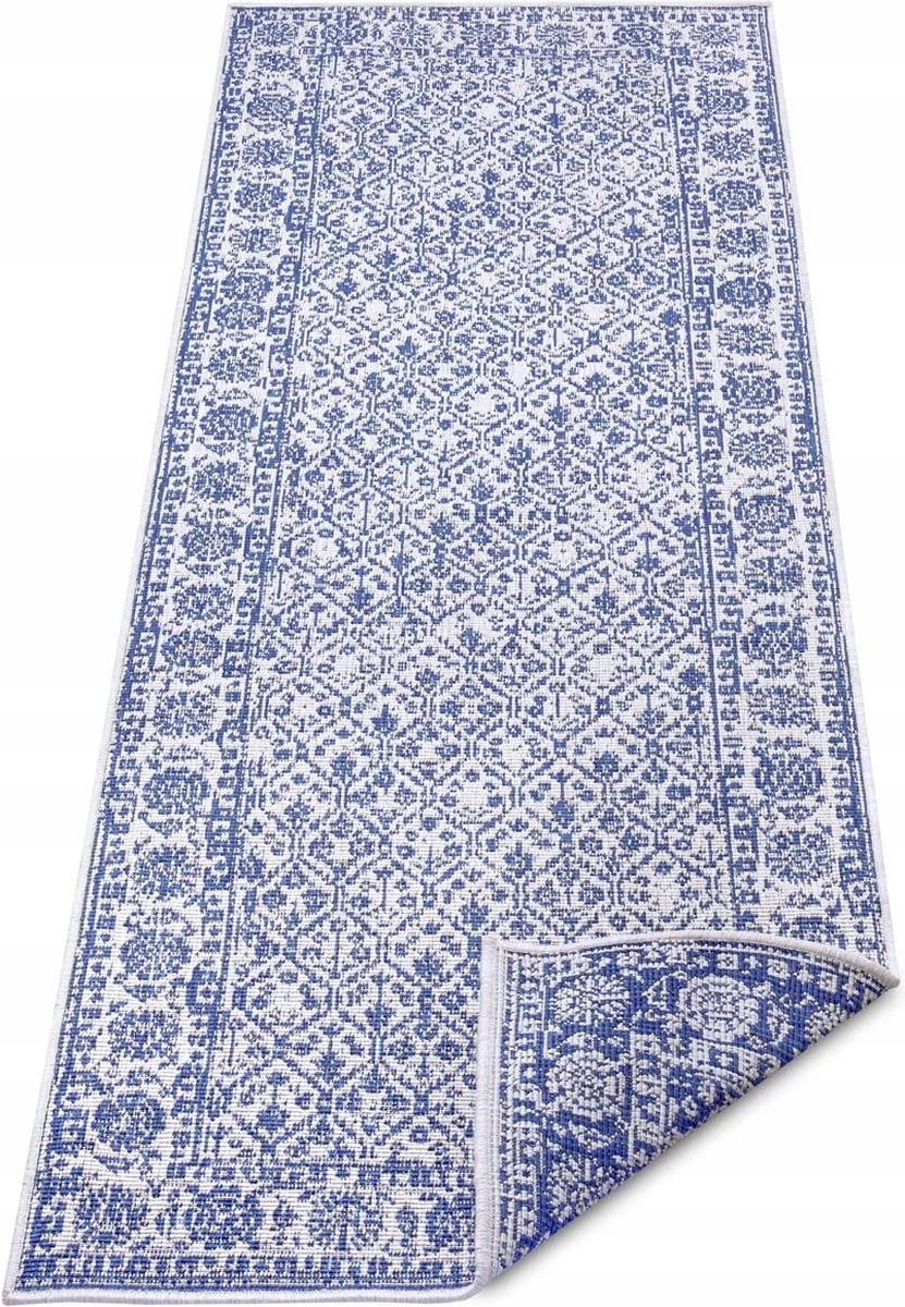 Běhoun 80x350 cm, oboustranný, plochý tkaný pro chodbu-předsíň