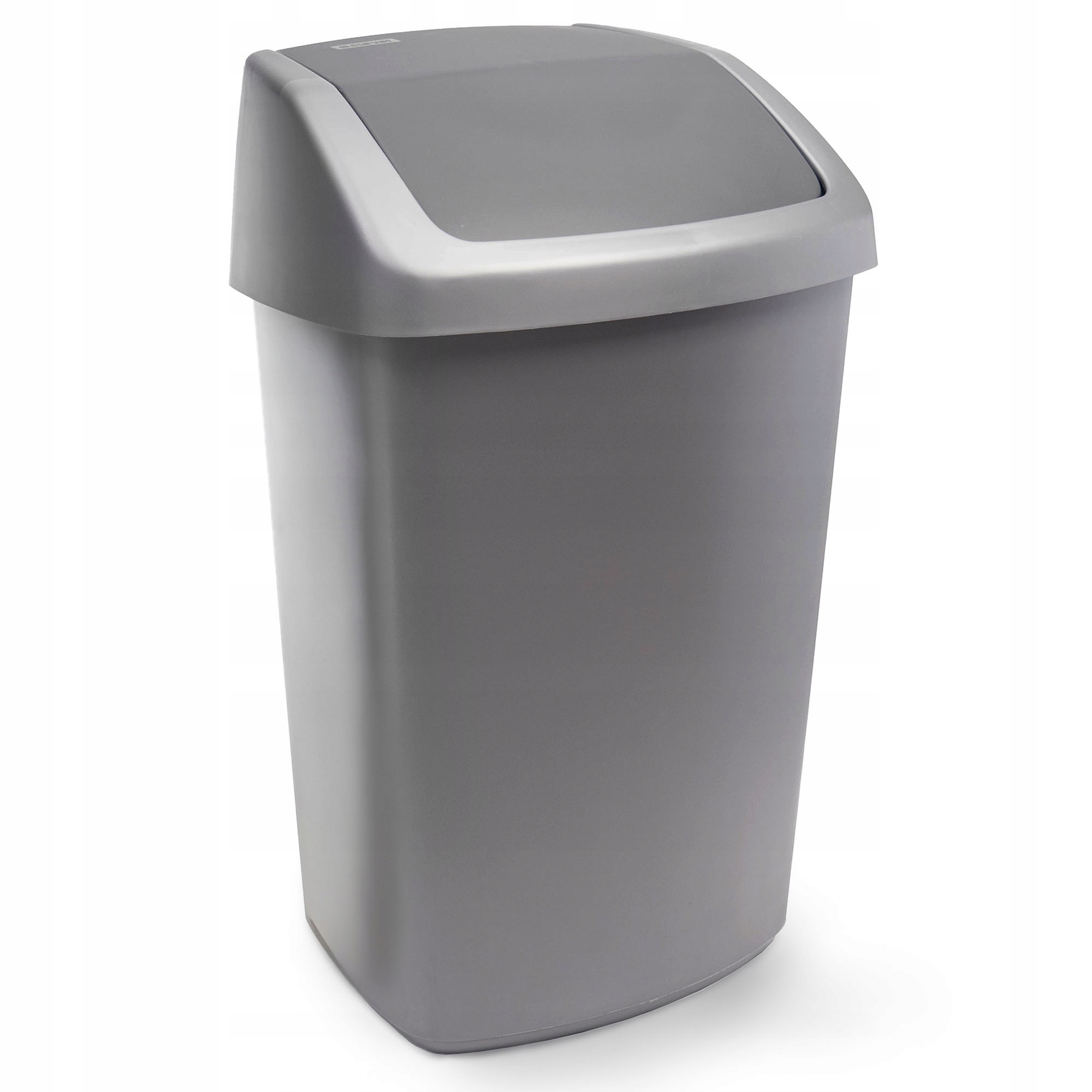 Levně Curver Odpadkový Koš 15 L Výklopná Nádoba Šedá