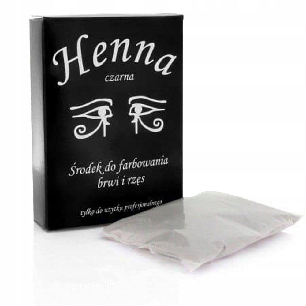Štětinová henna v prášku černá 50 g