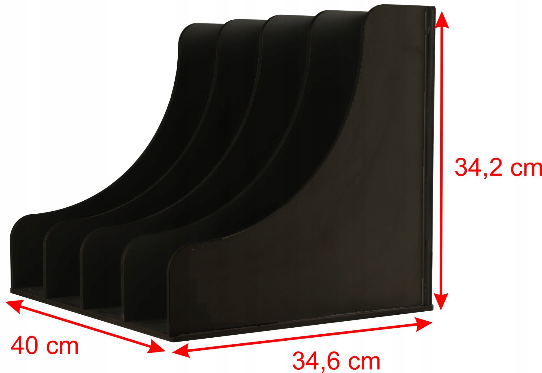 STOJAK NA PŁYTY WINYLOWE ORGANIZER WINYLE 40 cm Kod producenta winyl-02/40