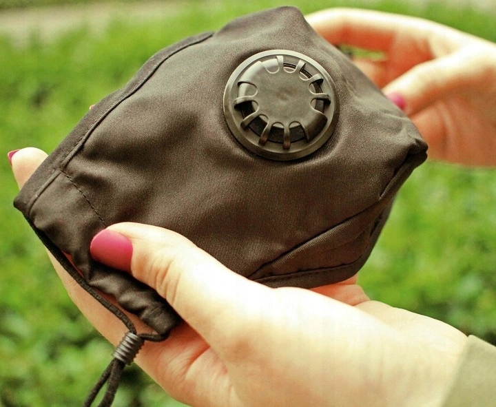 Maska maseczka ANTYWIRUSOWA ANTYSMOGOWA GRATIS 2x FILTR HEPA PM2.5 Kod producenta MASECZKA ANTYSMOGOWA Z ZAWORKIEM