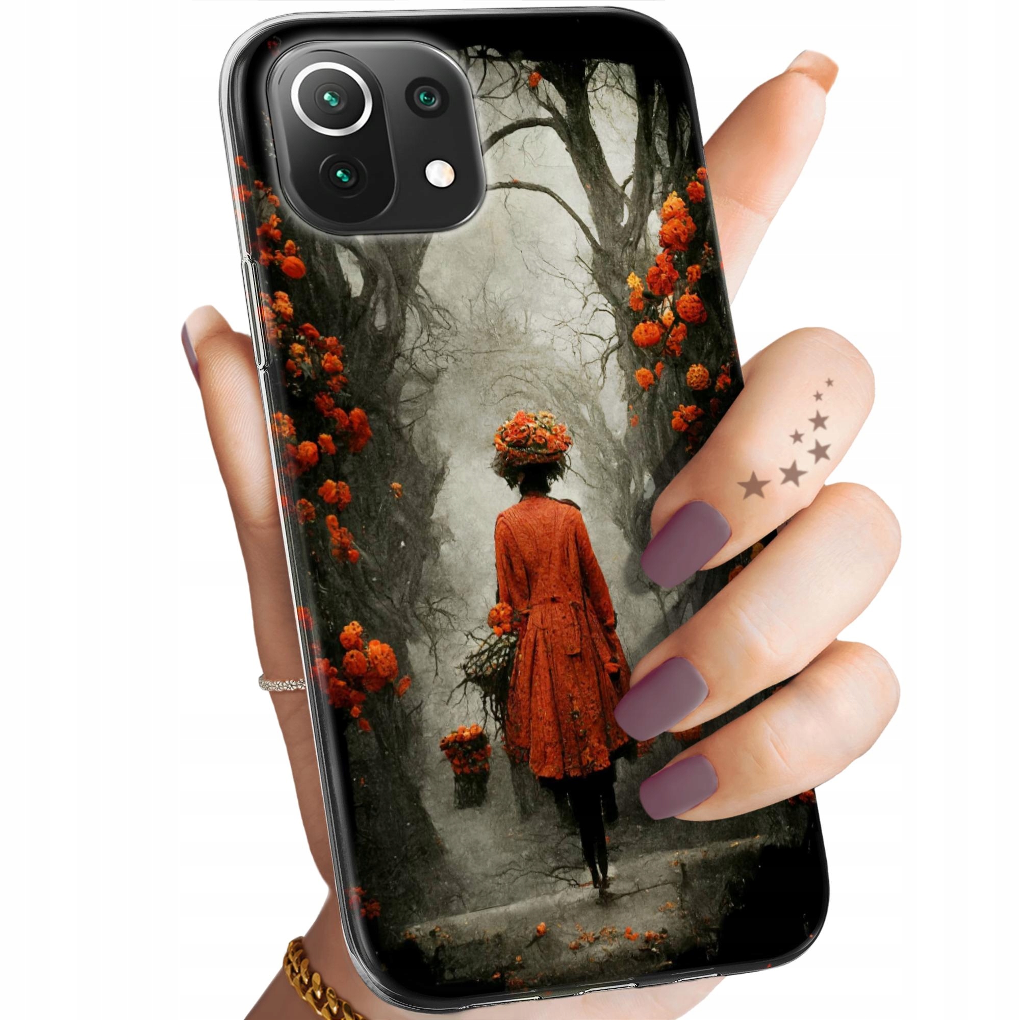 Etui Do Xiaomi MI 11 Lite 4G 5G Ne Jesień Liście Autumn Obudowa