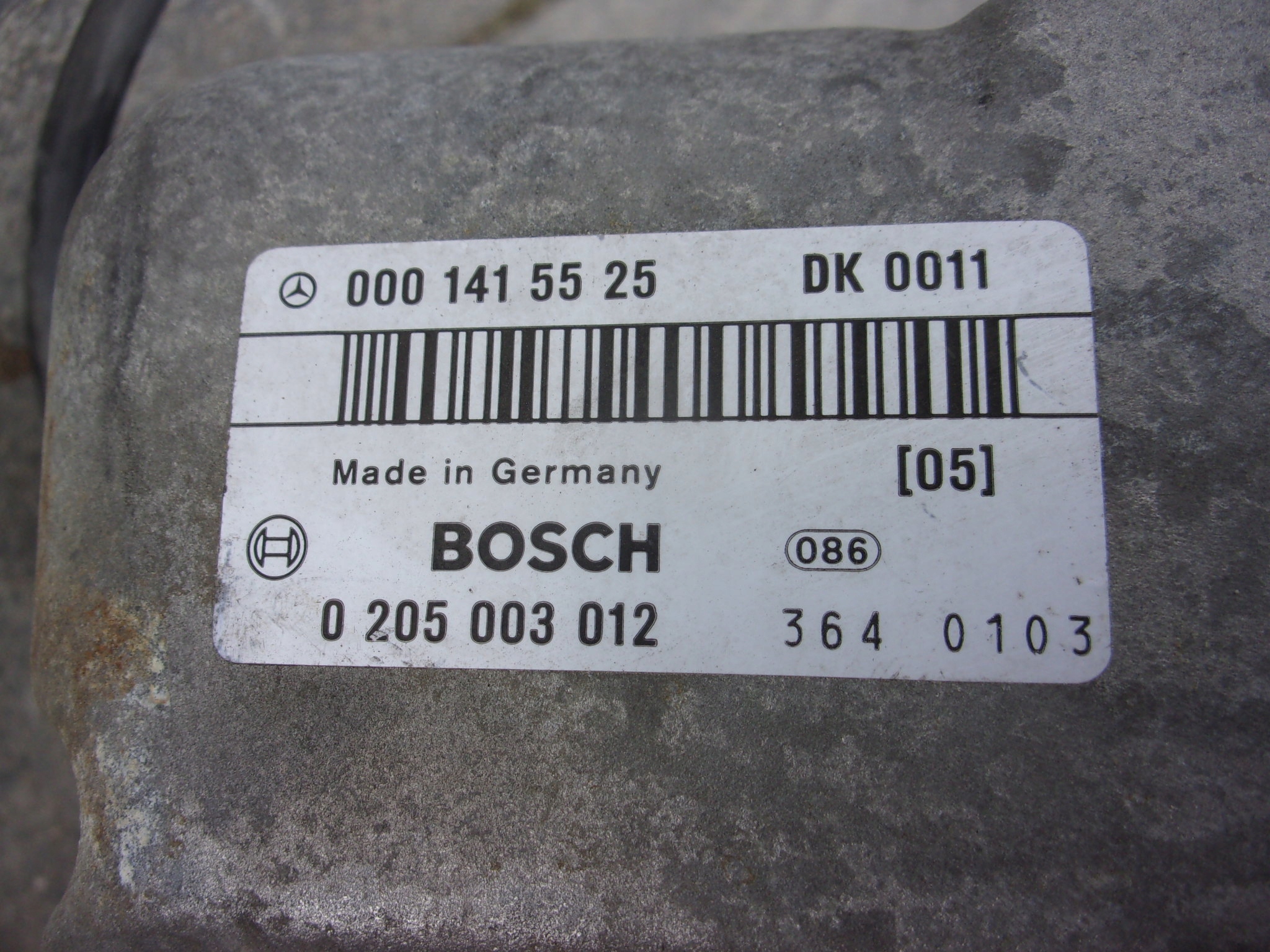 MERCEDES R129 SL 600 Valvola a farfalla 0001415525