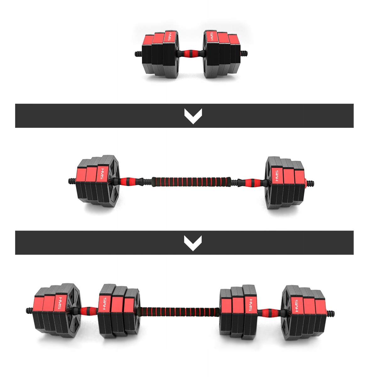 HANTLE REGULOWANE SZTANGA 30 KG HMS SGK30 Model SGK