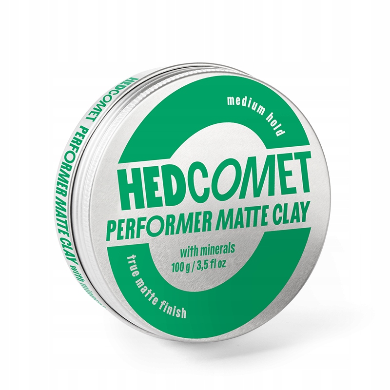 Hedcomet Performer Matte Clay Średni Chwyt Matowa Pomada Do Włosów 100g