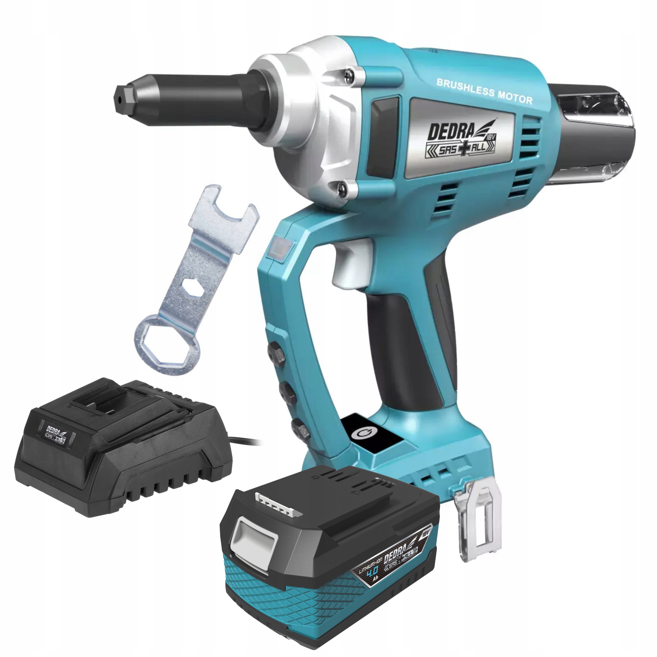 DEDRA NITOWNICA AKU BEZSZCZOTKOWA 10KN 18V + 4Ah