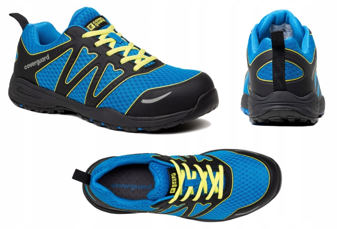 Buty Robocze Ochronne Bhp z Aluminiowym Noskiem Coverguard Gypse S1P r.43