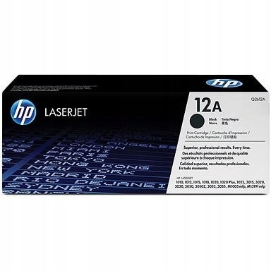 Toner Hp 12A (Q2612A) čierny 2000str 1010/1012/1015/1018/1020/1022