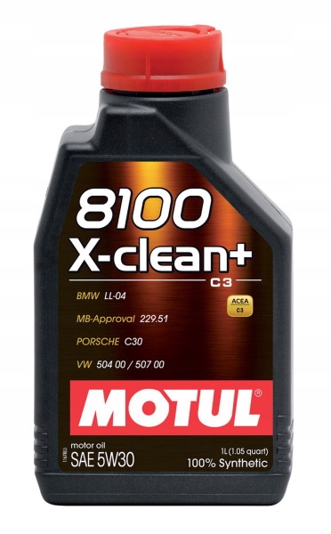 

Motul 8100 X-clean+ 5W30 1L