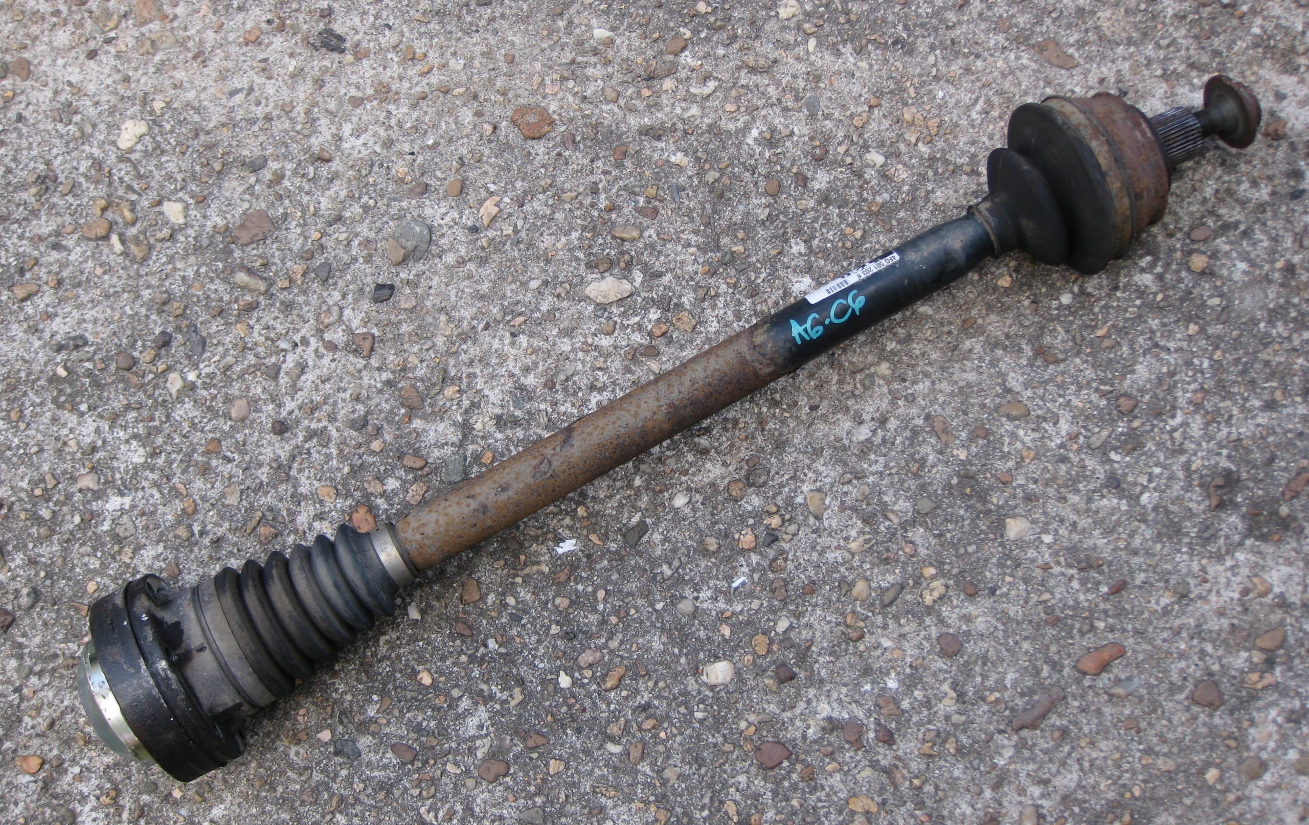 AUDI A6 C6 2.7 TDI 07R semi-axis rear part