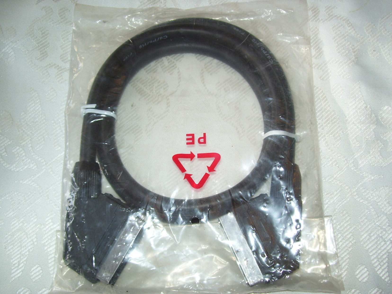 KABEL AUDIO/VIDEO - EUROZŁĄCZE - 1 m.