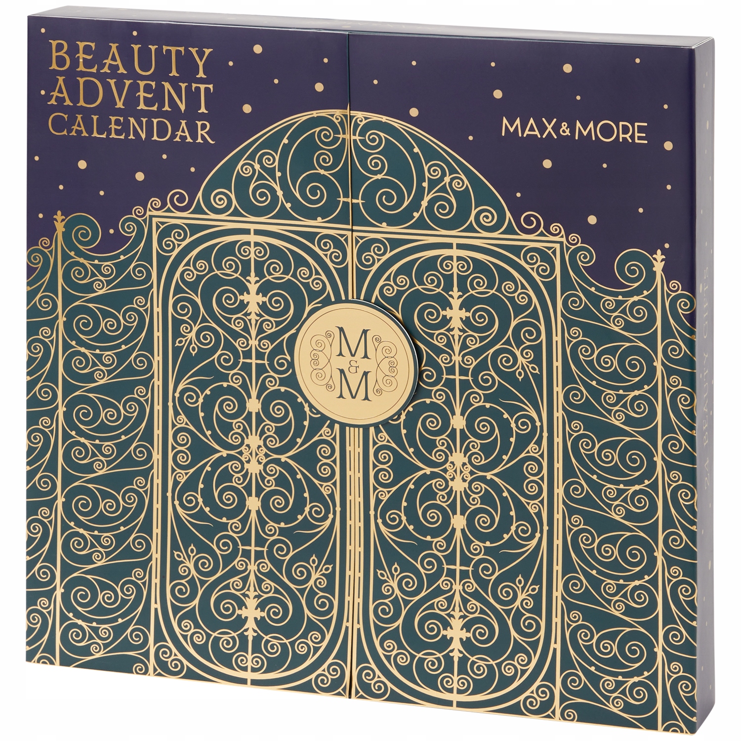 Адвент-календарь Max&More Beauty Delux, 24 средства для макияжа и ухода за лицом и телом
