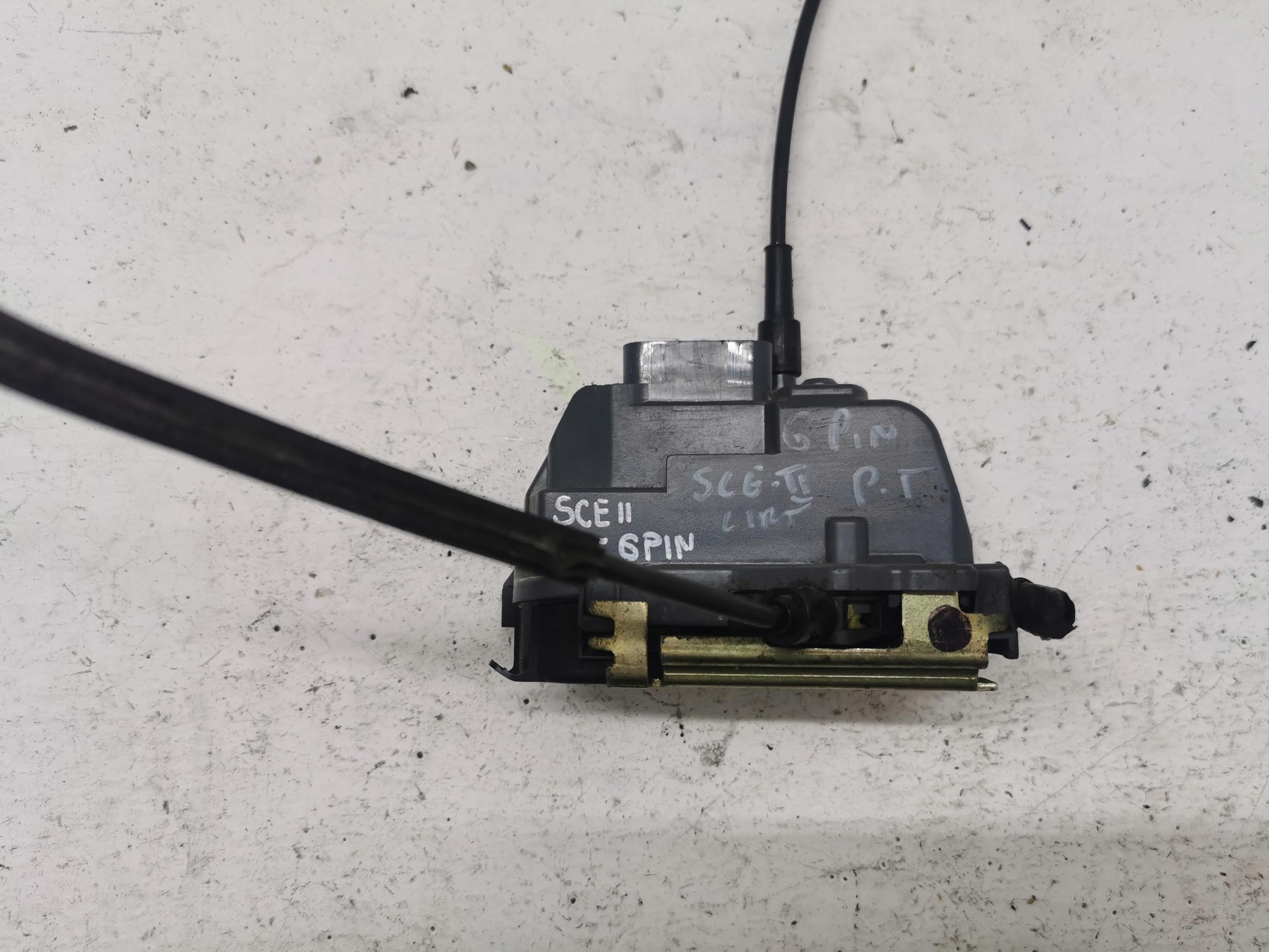 Schloß Tür rechts heck RENAULT SCENIC II 6 PIN