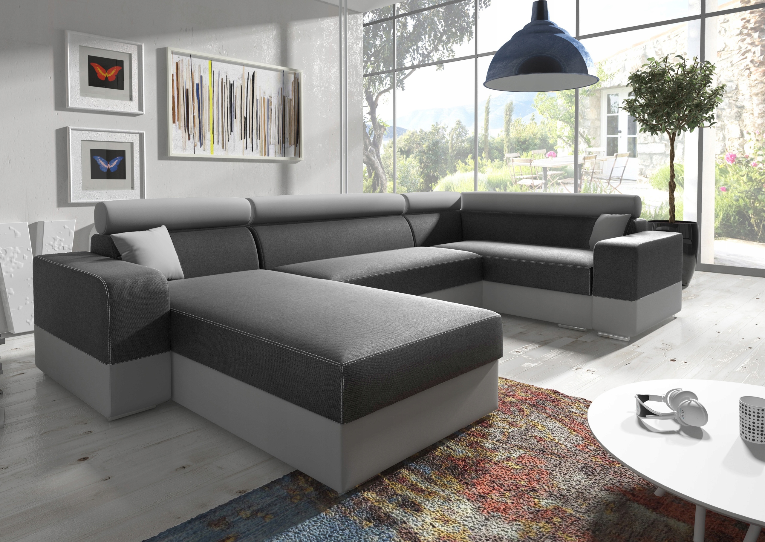 

Narożnik Rogówka Palermo funkcja spania pojemniki