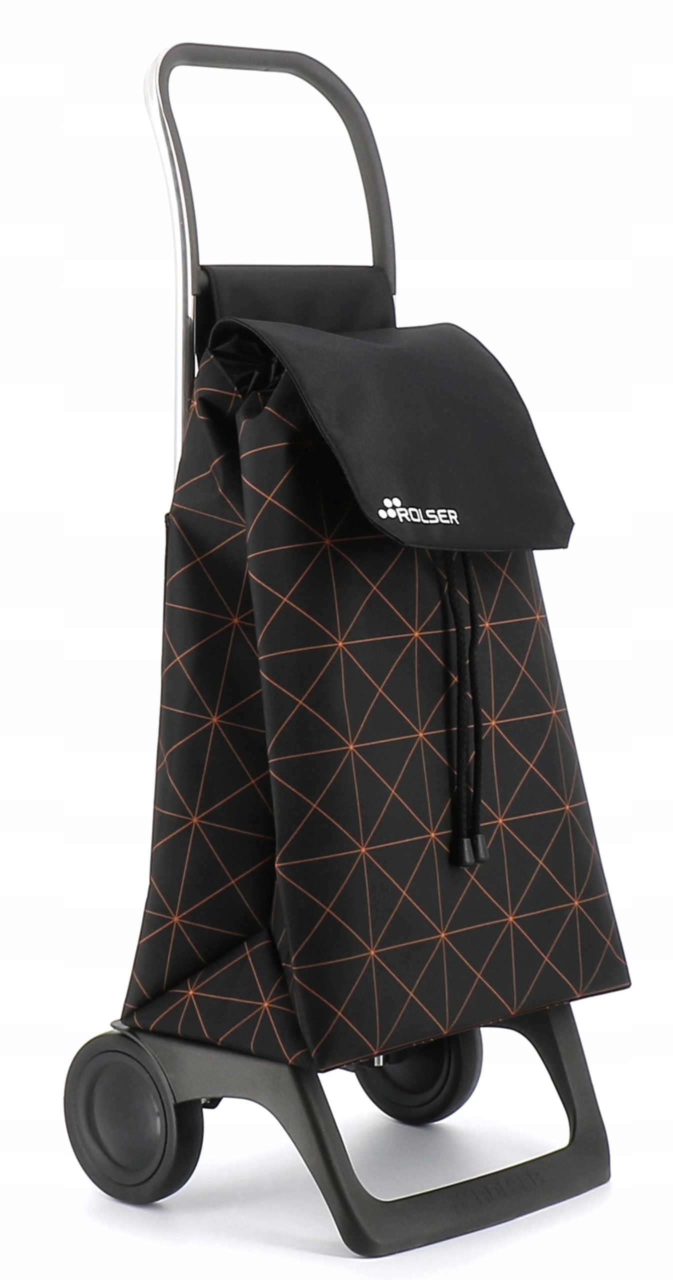 Rolser Baby Star Mf Joy-1800 nákupní taška na kolečkách, černo-oranžová