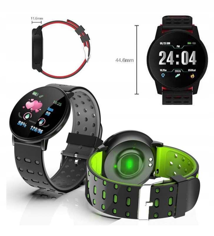 SMARTWATCH ZEGAREK PEDOMETER SAMSUNG HUAWEI 119 CZ Cechy dodatkowe brak