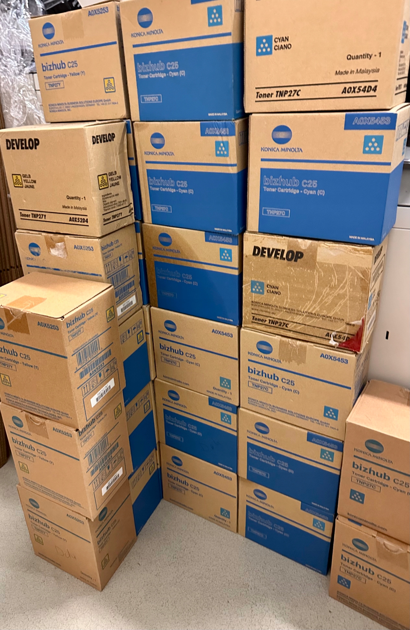 Toner Konica Minolta /Develop Tnp 27 Magenta Oryginał A0X5353 do Bh C25