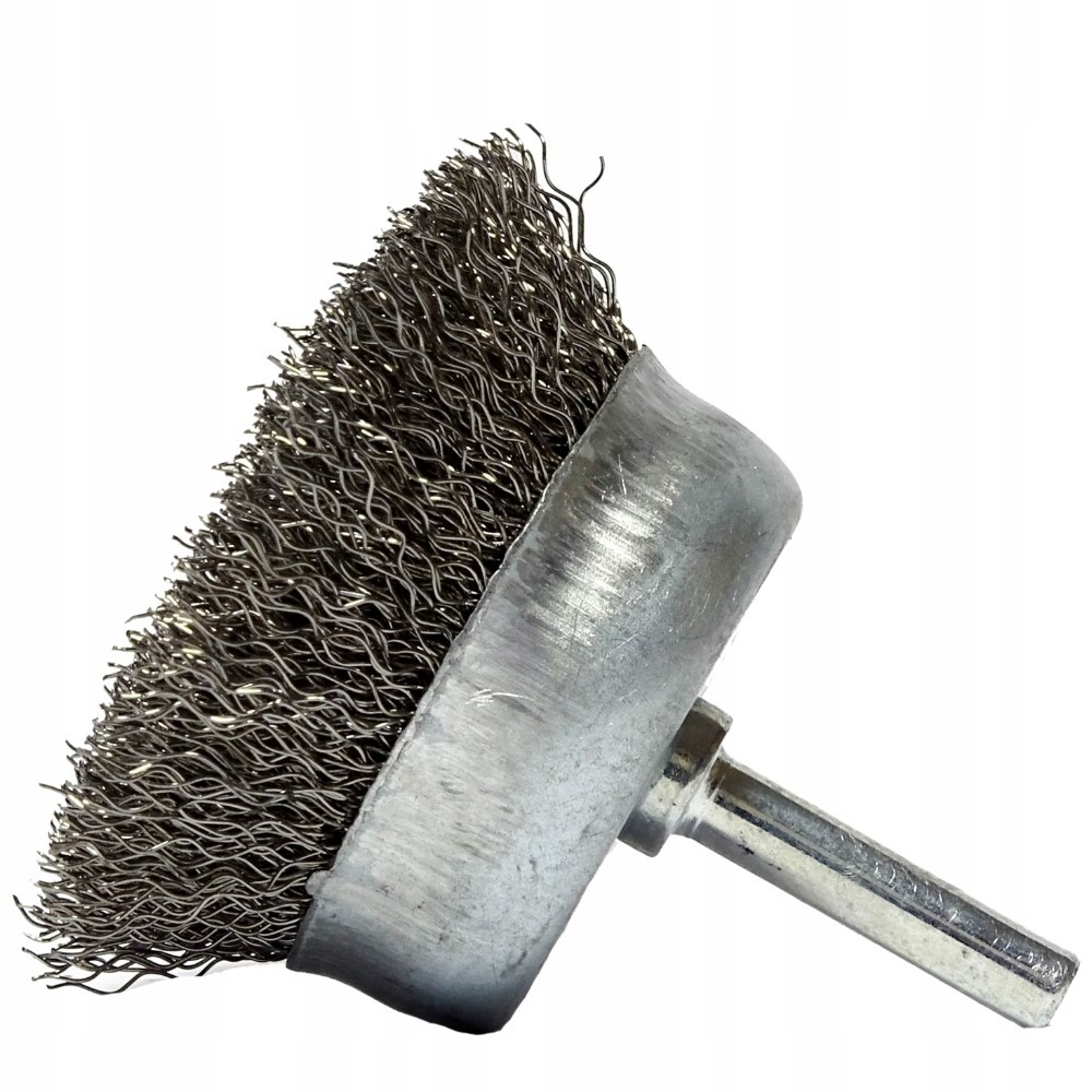Szczotka druciana garnkowa 25 x 6 mm czołowa S-40SCB Marka Satra