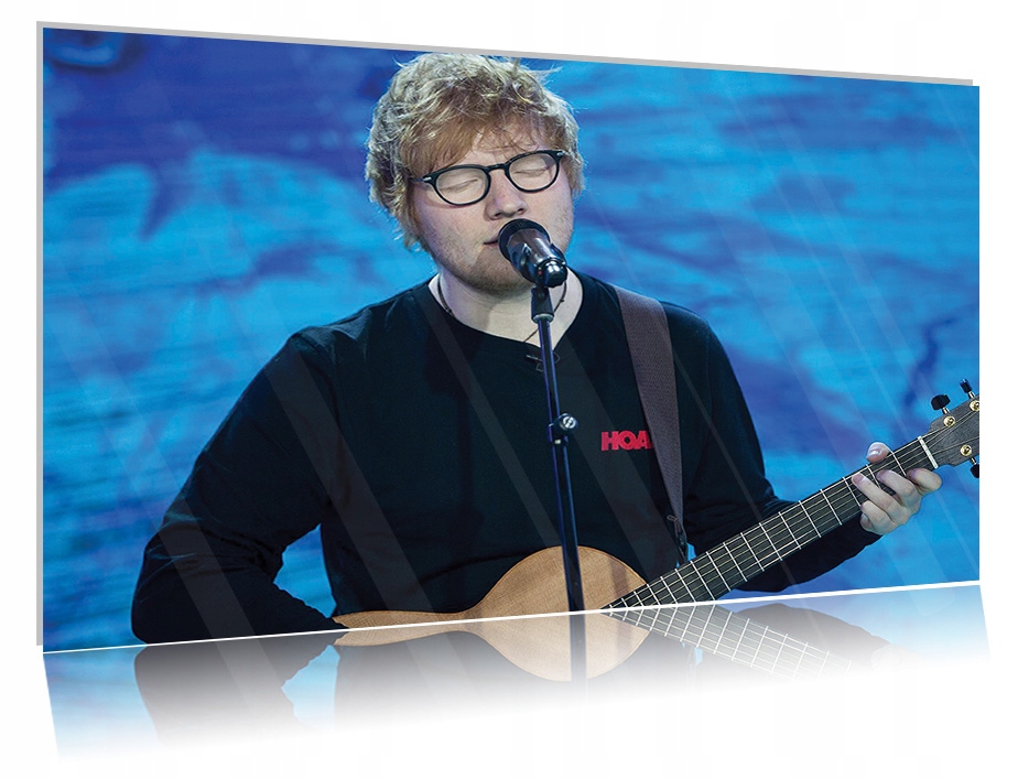 

Obraz szklany na szkle Ed Sheeran 02 30x20
