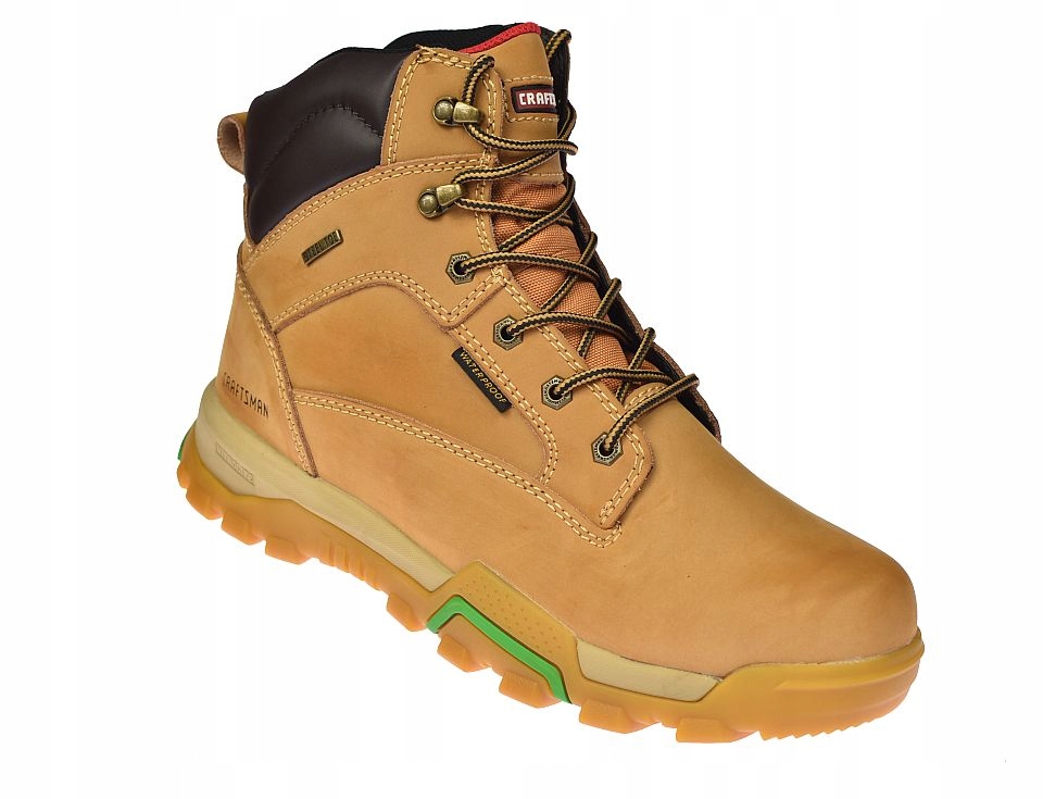 Velké pánské trekové boty vysoké trekové kůže Craftsman 20814 vel. 47