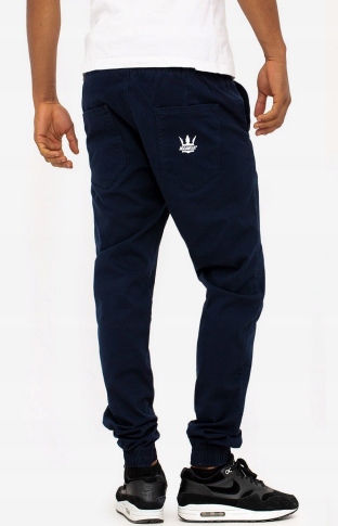 

Spodnie Jigga Joggery Chino Navy White M.6a 5XL
