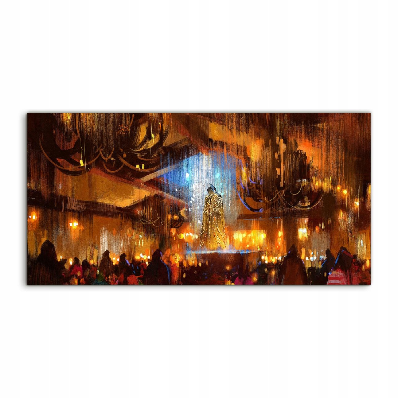 

Fotoobraz 100x50 z nadrukiem Tłum Ludzi Modlitwa