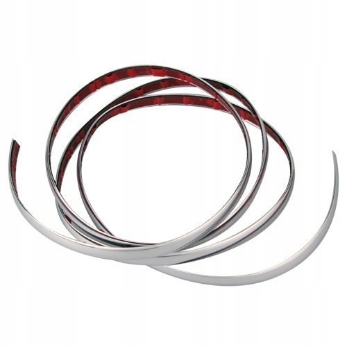 

Listwa Ozdobna Taśma Chrom Chromowana 15mm Na Metr