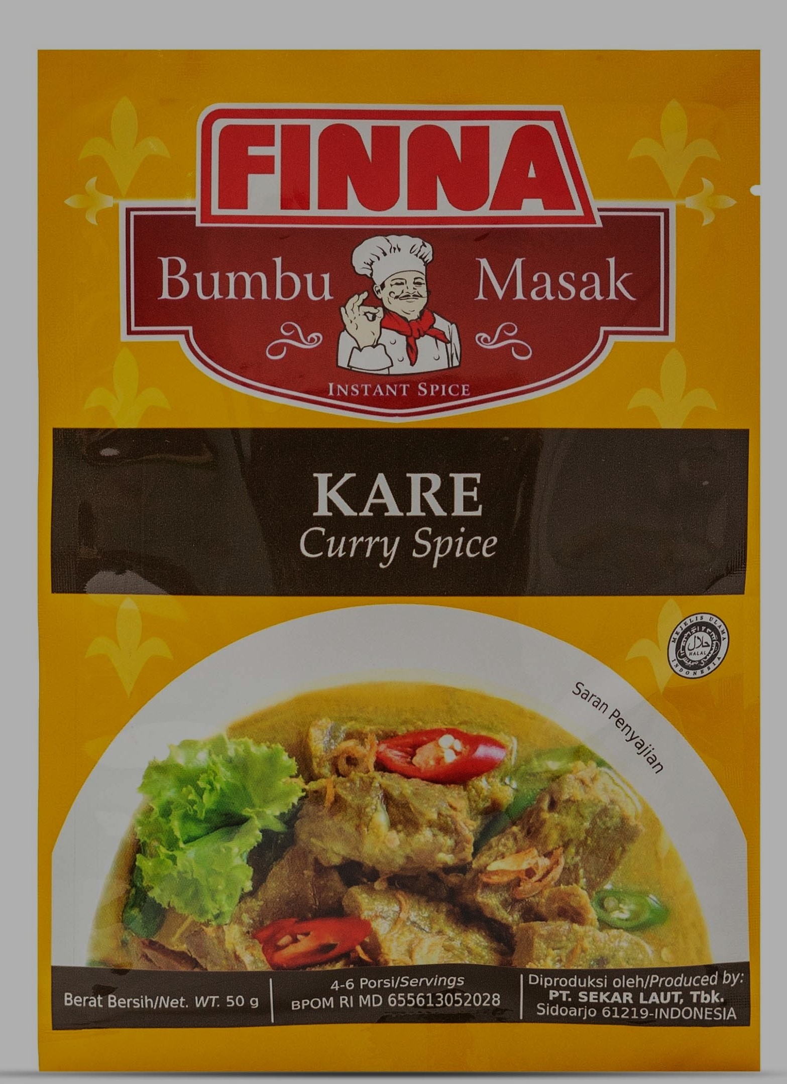 

Finna Bumbu Masak Kare Curry Spice 50G