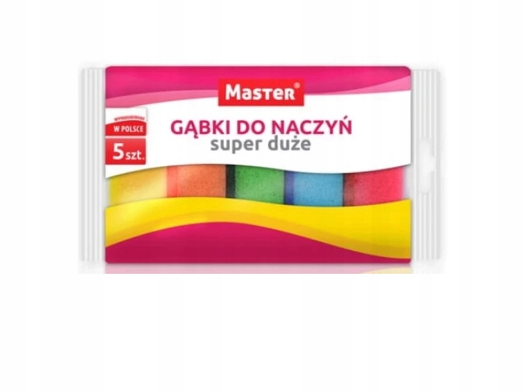

Gąbki Do Naczyń Duże 5 Sztuk Zmywak