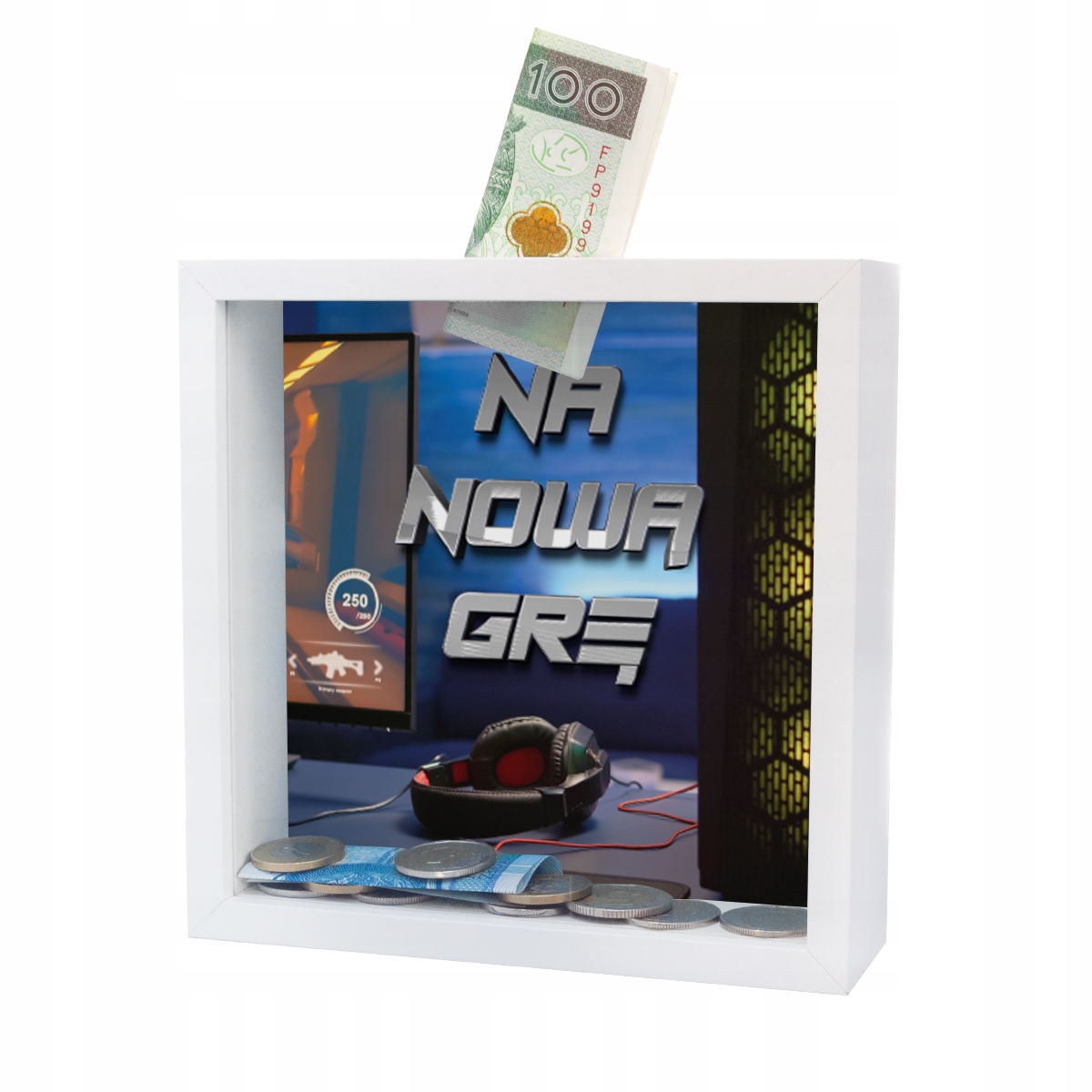 

Skarbonka Mdf Na nową grę dla Gracza