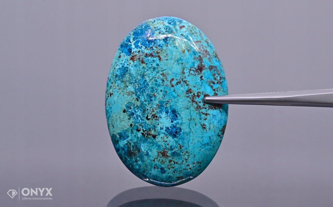 Šatukit kabošon ovál 38,5x28,5 mm