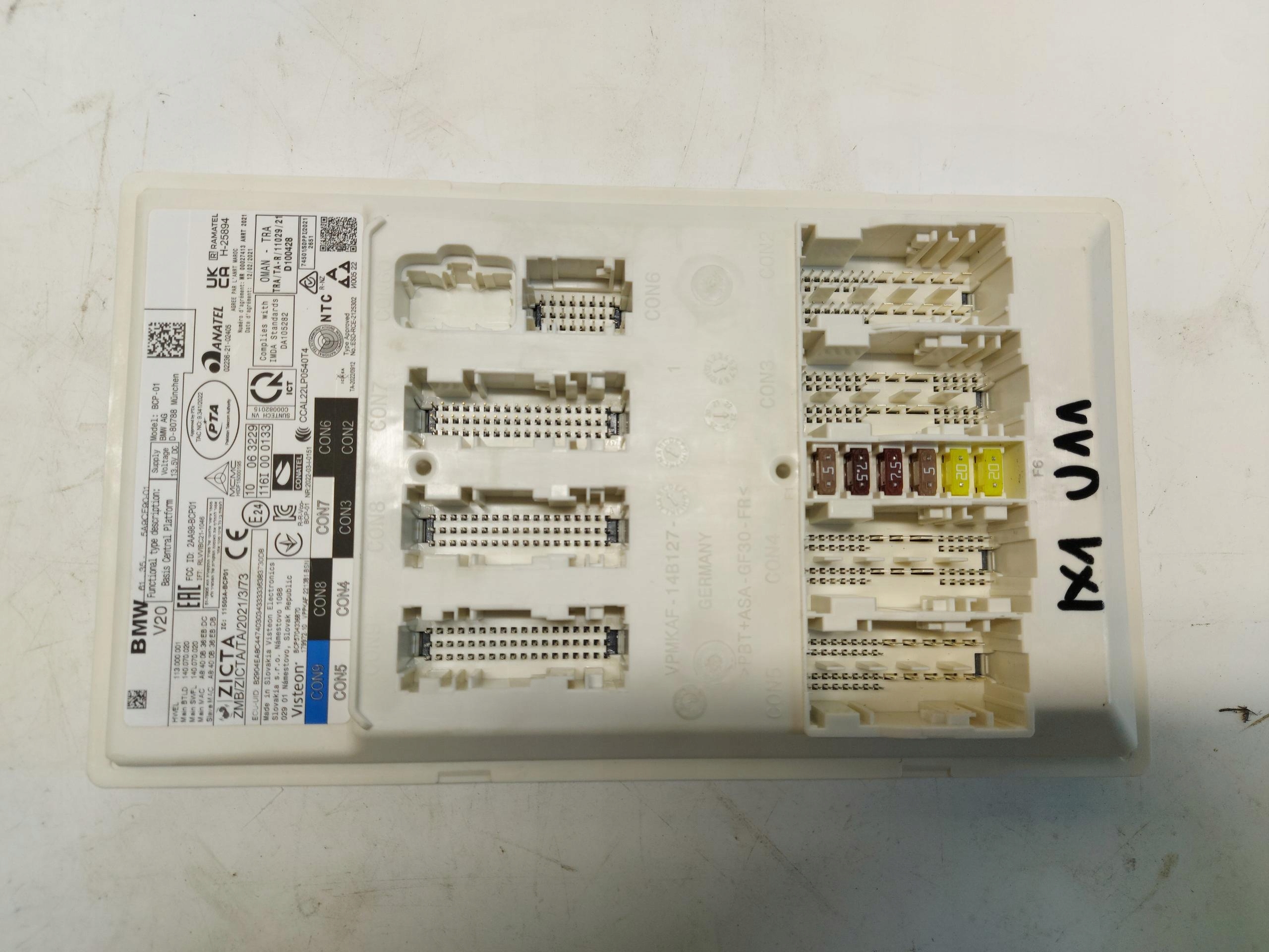 BMW iX1 X1 U11 modul Bedienteil BCM 5A9CF90