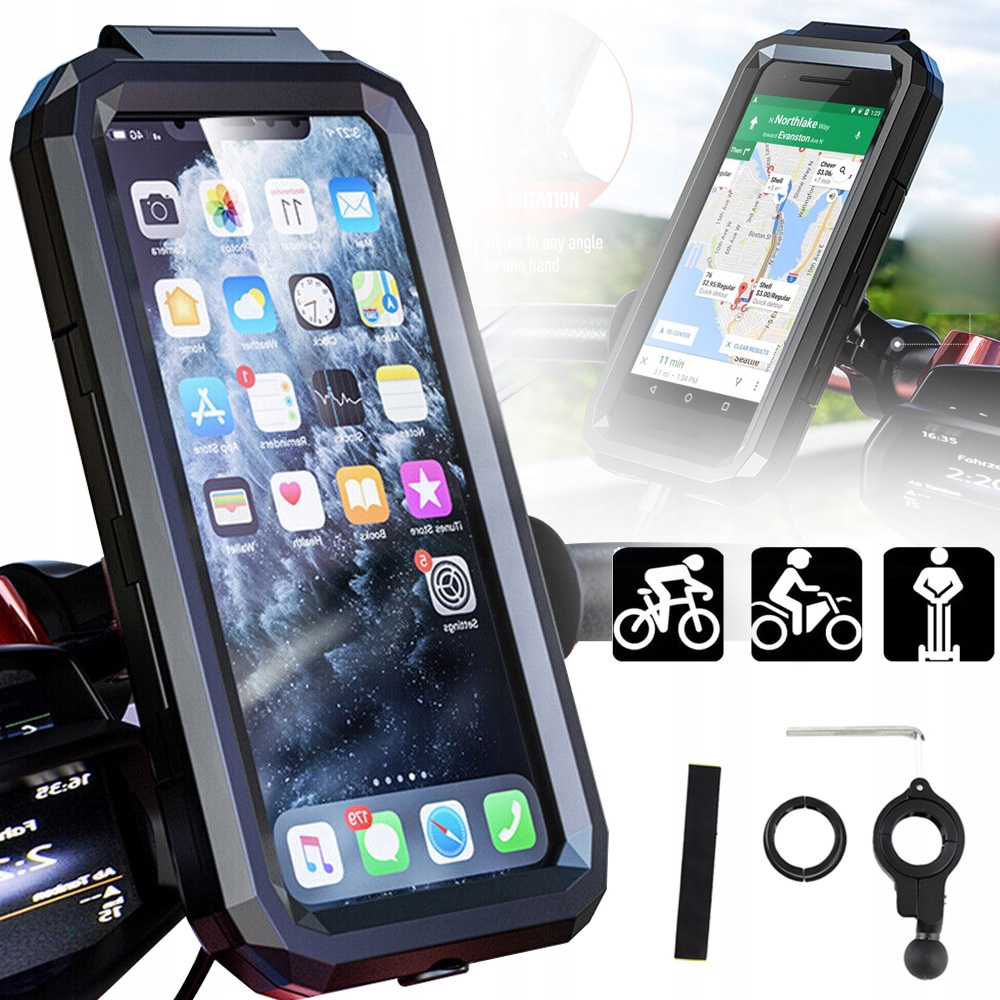 Uchwyt Na Telefon Motocyklowy Wodoodporny Uchwyt Na Telefon Komórkowy
