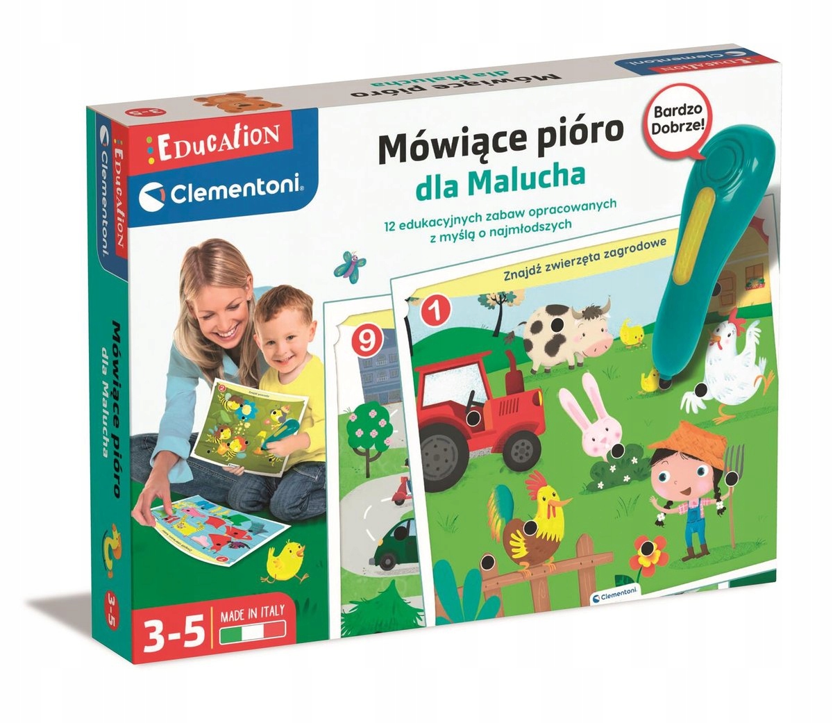 CLEMENTONI MÓWIĄCE PIÓRO DLA MALUCHA