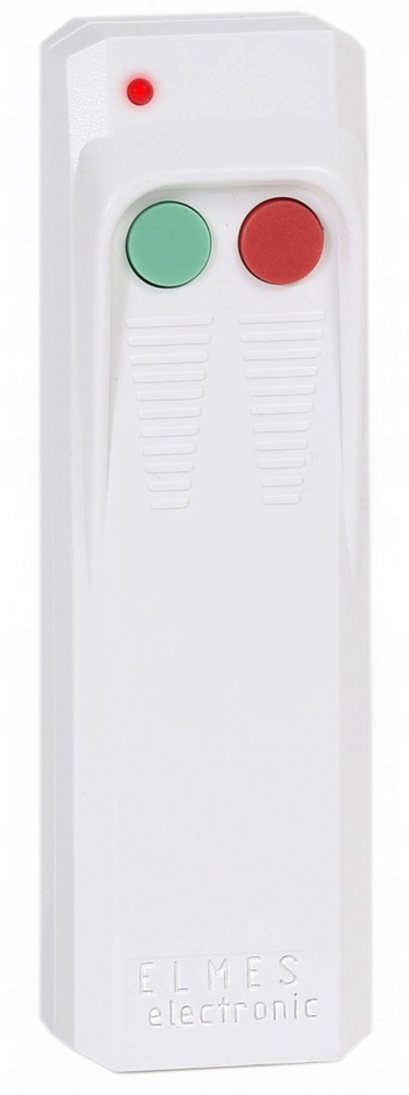 PILOT DWUKANAŁOWY 2 KLAWISZE 2 PRZYCISKI STEROWANIE BRAMA GARAŻ ALARM ELMES EAN (GTIN) 5906692714902