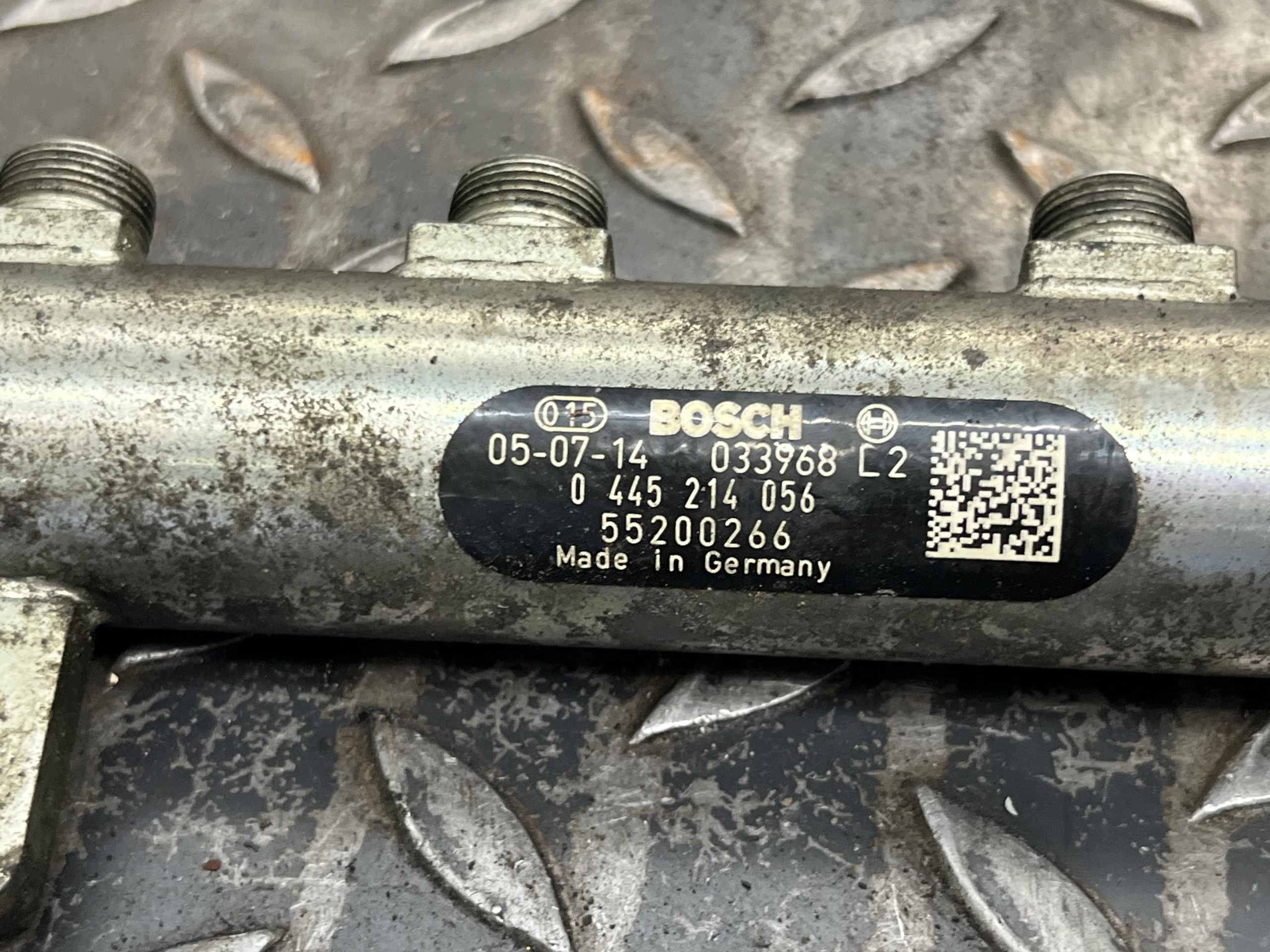 Rampe injection OPEL VECTRA C 0445214056 / 55200266