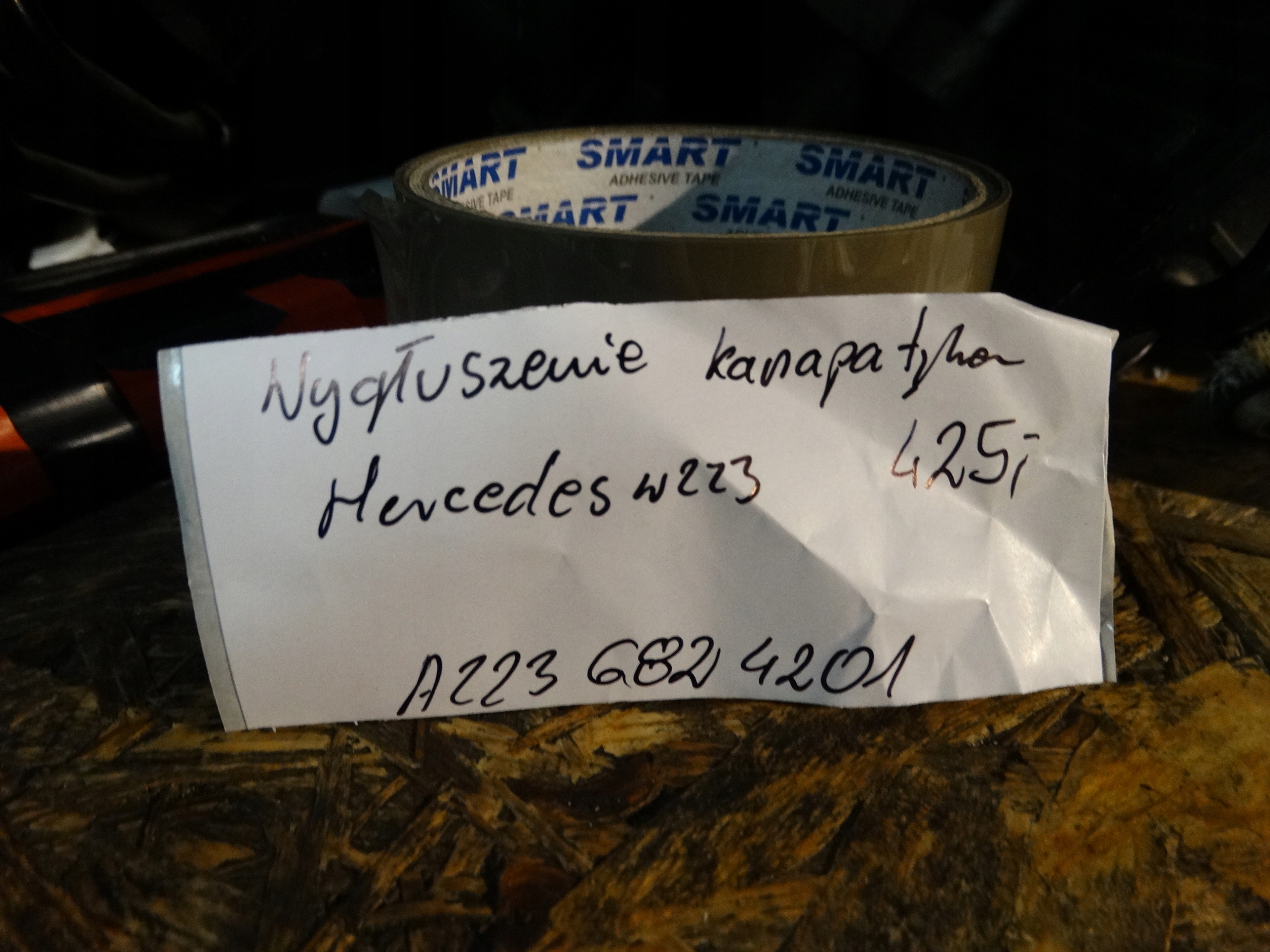 IDEAL INSONORISATION SIÈGE ARRIÈRE MERCEDES W223 1