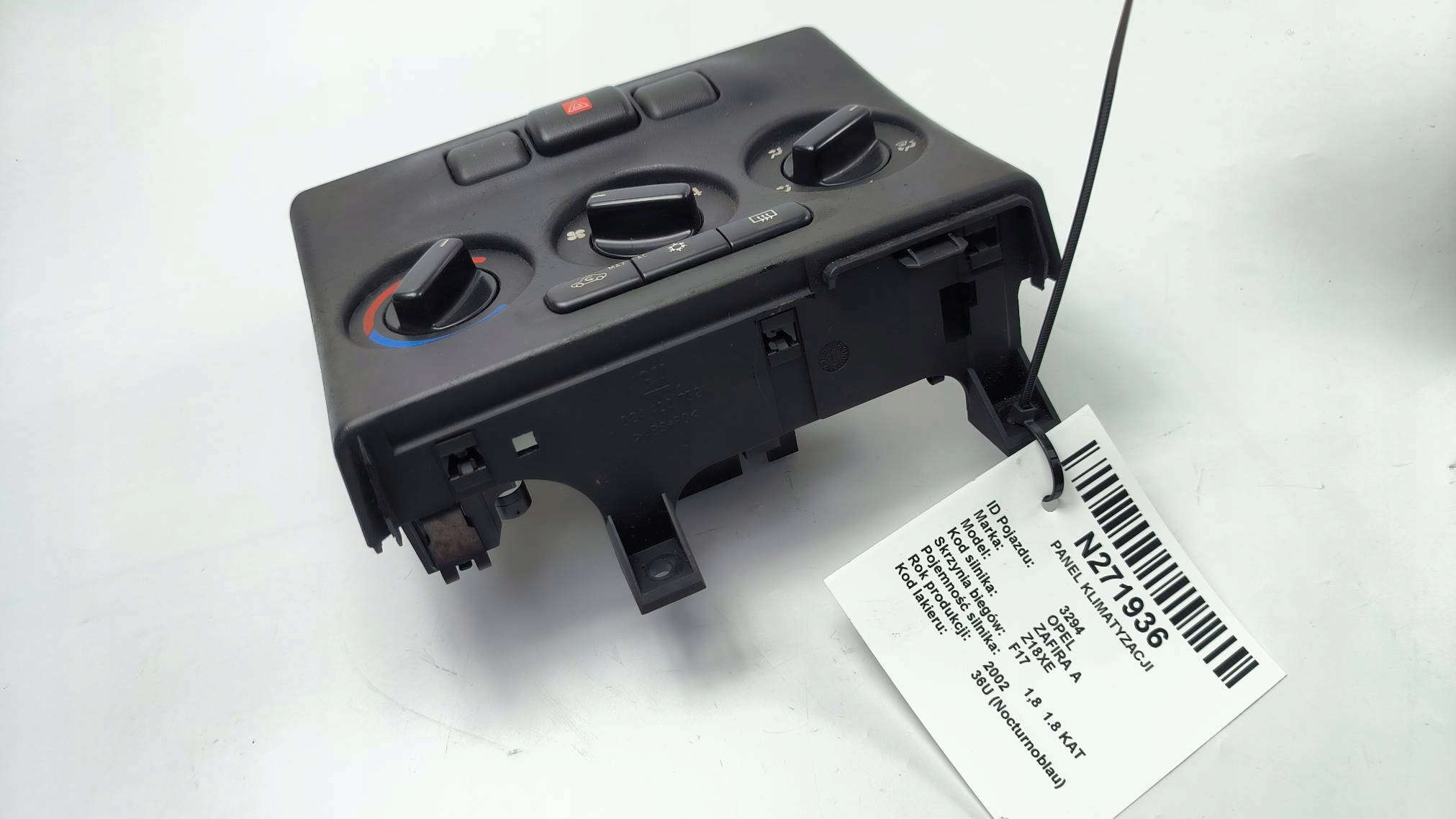 Unite commande clima 024420732 OPEL ZAFIRA A